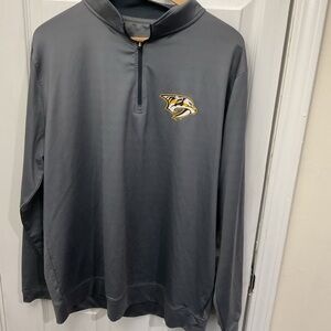 NHL Nashville Predators half zip